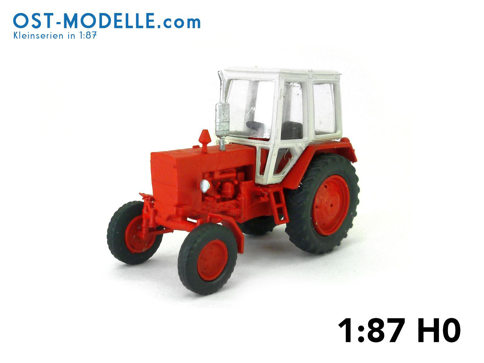 Traktor JumZ-7 rot weiß